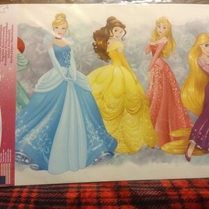 Disney Princess Decal Set - Blue, Yellow, Pink